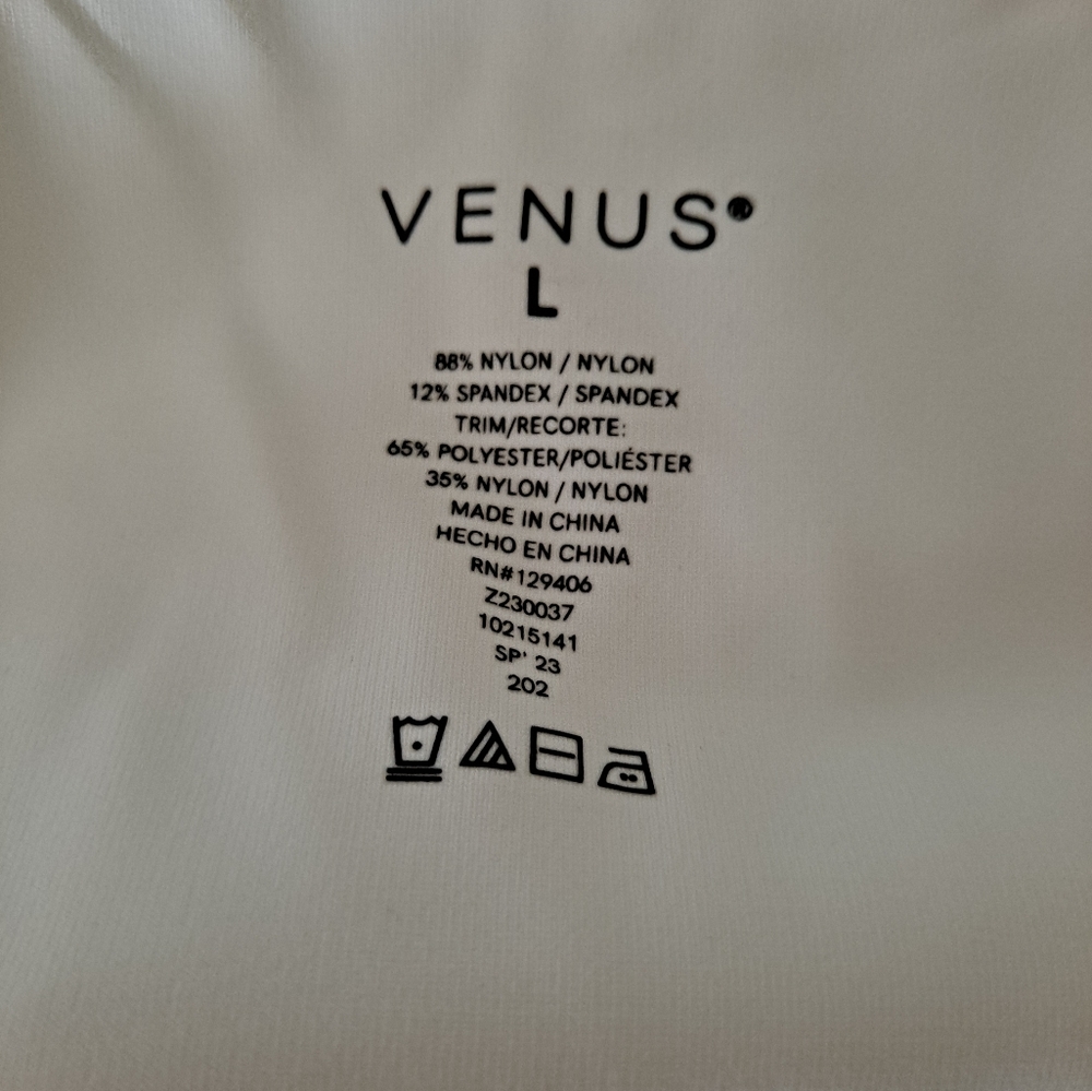 NWT VENUS White Lace Trim Tennis Mini Dress - Picture 2 of 12